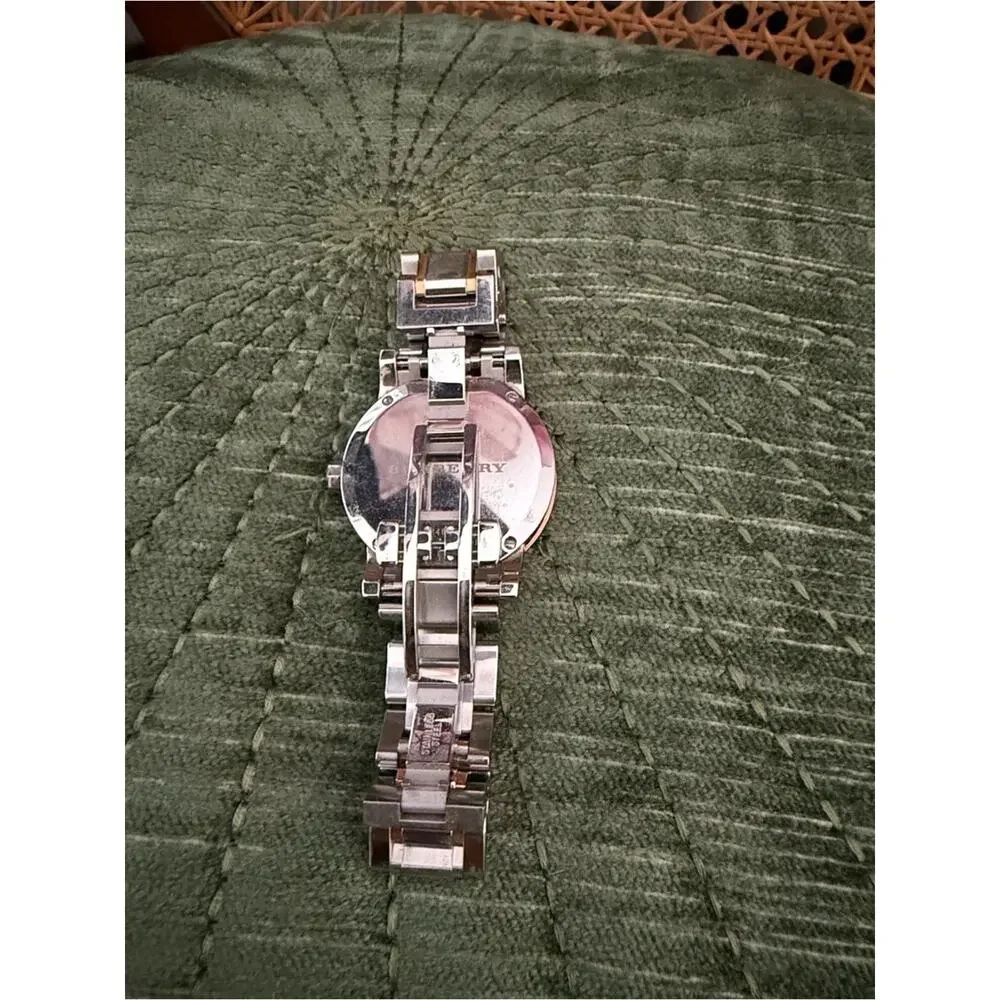 Burberry BU9105 Two-Tone Rose Gold Stainless Steel Ladies Watch